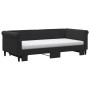 Trundle sofa bed with black velvet mattress 90x190 cm by vidaXL, Beds and slatted bases - Ref: Foro24-3197810, Price: 414,35 ...