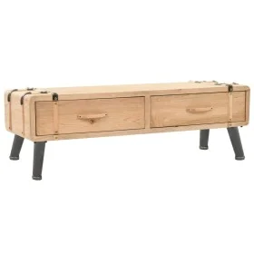 TV-Möbel aus massivem Tannenholz 110x33x35 cm von vidaXL, TV-Möbel - Ref: Foro24-339299, Preis: 103,39 €, Rabatt: %