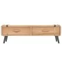 TV-Möbel aus massivem Tannenholz 110x33x35 cm von vidaXL, TV-Möbel - Ref: Foro24-339299, Preis: 103,39 €, Rabatt: %