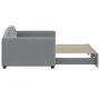Sofá cama nido tela gris claro 90x190 cm de vidaXL, Camas y somieres - Ref: Foro24-3197198, Precio: 238,62 €, Descuento: %