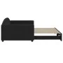 Trundle sofa bed black fabric 100x200 cm by vidaXL, Beds and slatted bases - Ref: Foro24-3197195, Price: 261,14 €, Discount: %