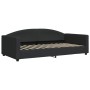 Sofá cama nido tela negro 100x200 cm de vidaXL, Camas y somieres - Ref: Foro24-3197195, Precio: 267,28 €