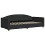 Trundle sofa bed black fabric 100x200 cm by vidaXL, Beds and slatted bases - Ref: Foro24-3197195, Price: 261,14 €, Discount: %