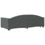 Sofá cama nido tela gris oscuro 100x200 cm de vidaXL, Camas y somieres - Ref: Foro24-3197194, Precio: 260,25 €, Descuento: %