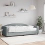 Sofá cama con colchón tela gris claro 100x200 cm de vidaXL, Camas y somieres - Ref: Foro24-3197175, Precio: 339,74 €, Descuen...