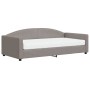 Schlafsofa mit taupegrauer Stoffmatratze 100x200 cm von vidaXL, Betten und Lattenroste - Ref: Foro24-3197178, Preis: 339,41 €...