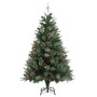 Christmas tree with pine cones green PVC and PE 120 cm by vidaXL, Christmas trees - Ref: Foro24-340525, Price: 61,29 €, Disco...