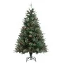 Christmas tree with pine cones green PVC and PE 120 cm by vidaXL, Christmas trees - Ref: Foro24-340525, Price: 60,37 €, Disco...