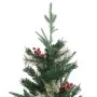 Christmas tree with pine cones green PVC and PE 120 cm by vidaXL, Christmas trees - Ref: Foro24-340525, Price: 60,37 €, Disco...