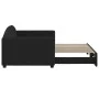 Sofá cama nido tela negro 90x190 cm de vidaXL, Camas y somieres - Ref: Foro24-3197200, Precio: 244,01 €, Descuento: %