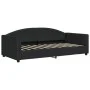 Sofá cama nido tela negro 90x190 cm de vidaXL, Camas y somieres - Ref: Foro24-3197200, Precio: 244,01 €, Descuento: %
