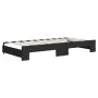Sofá cama nido tela negro 90x190 cm de vidaXL, Camas y somieres - Ref: Foro24-3197200, Precio: 244,01 €, Descuento: %