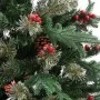 Christmas tree with pine cones green PVC and PE 120 cm by vidaXL, Christmas trees - Ref: Foro24-340525, Price: 60,37 €, Disco...