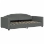 Trundle sofa bed with drawers dark gray fabric 90x190 cm by vidaXL, Beds and slatted bases - Ref: Foro24-3197235, Price: 289,...