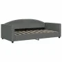 Trundle sofa bed with drawers dark gray fabric 90x190 cm by vidaXL, Beds and slatted bases - Ref: Foro24-3197235, Price: 284,...