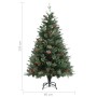 Christmas tree with pine cones green PVC and PE 120 cm by vidaXL, Christmas trees - Ref: Foro24-340525, Price: 61,29 €, Disco...
