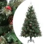 Weihnachtsbaum mit Tannenzapfen aus grünem PVC und PE 150 cm von vidaXL, Weihnachtsbäume - Ref: Foro24-340526, Preis: 56,05 €...