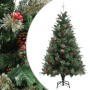 Weihnachtsbaum mit Tannenzapfen aus grünem PVC und PE 150 cm von vidaXL, Weihnachtsbäume - Ref: Foro24-340526, Preis: 56,05 €...