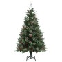 Weihnachtsbaum mit Tannenzapfen aus grünem PVC und PE 150 cm von vidaXL, Weihnachtsbäume - Ref: Foro24-340526, Preis: 56,05 €...