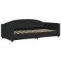 Sofá cama nido con cajones tela negro 90x190 cm de vidaXL, Camas y somieres - Ref: Foro24-3197254, Precio: 442,40 €, Descuent...