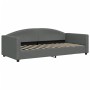 Trundle sofa bed with drawers dark gray fabric 90x190 cm by vidaXL, Beds and slatted bases - Ref: Foro24-3197253, Price: 450,...