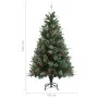 Christmas tree with pine cones green PVC and PE 150 cm by vidaXL, Christmas trees - Ref: Foro24-340526, Price: 56,05 €, Disco...