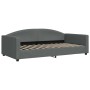 Sofá cama nido con colchón tela gris oscuro 100x200 cm de vidaXL, Camas y somieres - Ref: Foro24-3197212, Precio: 429,88 €, D...