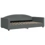 Trundle sofa bed with dark gray fabric mattress 100x200 cm by vidaXL, Beds and slatted bases - Ref: Foro24-3197212, Price: 42...