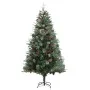 Christmas tree and pine cones green PVC and PE 195 cm by vidaXL, Christmas trees - Ref: Foro24-340527, Price: 87,50 €, Discou...