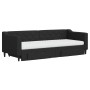 Trundle sofa bed with drawers black fabric 80x200 cm by vidaXL, Beds and slatted bases - Ref: Foro24-3197477, Price: 452,24 €...
