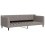 Trundle sofa bed with drawers taupe gray fabric 80x200 cm by vidaXL, Beds and slatted bases - Ref: Foro24-3197478, Price: 455...