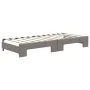Trundle sofa bed with drawers taupe gray fabric 80x200 cm by vidaXL, Beds and slatted bases - Ref: Foro24-3197478, Price: 455...