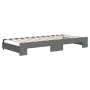 Trundle sofa bed with drawers dark gray fabric 90x200 cm by vidaXL, Beds and slatted bases - Ref: Foro24-3197481, Price: 486,...
