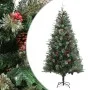 Christmas tree and pine cones green PVC and PE 225 cm by vidaXL, Christmas trees - Ref: Foro24-340528, Price: 113,47 €, Disco...
