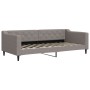 Trundle sofa bed with drawers taupe gray fabric 90x200 cm by vidaXL, Beds and slatted bases - Ref: Foro24-3197483, Price: 477...