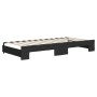 Sofá cama nido con cajones tela negro 90x200 cm de vidaXL, Camas y somieres - Ref: Foro24-3197482, Precio: 477,41 €, Descuent...