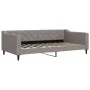 Trundle sofa bed with drawers taupe gray fabric 100x200 cm by vidaXL, Beds and slatted bases - Ref: Foro24-3197488, Price: 47...
