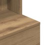 Mesilla de noche Artisan Oak 39x35x125 cm Madera de ingeniería