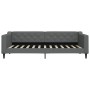 Trundle sofa bed with drawers dark gray fabric 90x200 cm by vidaXL, Beds and slatted bases - Ref: Foro24-3197463, Price: 295,...