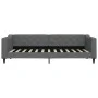 Trundle sofa bed with drawers dark gray fabric 90x200 cm by vidaXL, Beds and slatted bases - Ref: Foro24-3197463, Price: 295,...