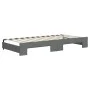 Trundle sofa bed with drawers dark gray fabric 90x200 cm by vidaXL, Beds and slatted bases - Ref: Foro24-3197463, Price: 295,...