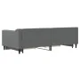 Trundle sofa bed with drawers dark gray fabric 90x200 cm by vidaXL, Beds and slatted bases - Ref: Foro24-3197463, Price: 295,...