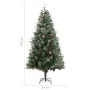 Christmas tree and pine cones green PVC and PE 225 cm by vidaXL, Christmas trees - Ref: Foro24-340528, Price: 113,47 €, Disco...