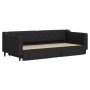 Sofá cama nido con cajones tela negro 90x200 cm de vidaXL, Camas y somieres - Ref: Foro24-3197464, Precio: 294,26 €, Descuent...