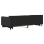 Sofá cama nido con cajones tela negro 90x200 cm de vidaXL, Camas y somieres - Ref: Foro24-3197464, Precio: 294,26 €, Descuent...