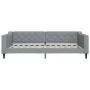 Ausziehbares Schlafsofa mit Schubladen aus hellgrauem Stoff, 100 x 200 cm von vidaXL, Betten und Lattenroste - Ref: Foro24-31...