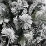 Christmas tree with flocked snow and pine cones PVC and PE 195 cm by vidaXL, Christmas trees - Ref: Foro24-340531, Price: 227...