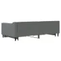 Trundle sofa bed with drawers dark gray fabric 100x200 cm by vidaXL, Beds and slatted bases - Ref: Foro24-3197468, Price: 301...