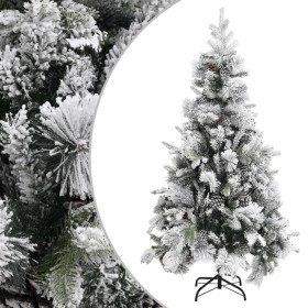 Christmas tree with flocked snow and pine cones PVC and PE 225 cm by vidaXL, Christmas trees - Ref: Foro24-340532, Price: 190...