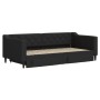 Sofá cama nido con cajones tela negro 90x190 cm de vidaXL, Camas y somieres - Ref: Foro24-3197474, Precio: 286,71 €, Descuent...
